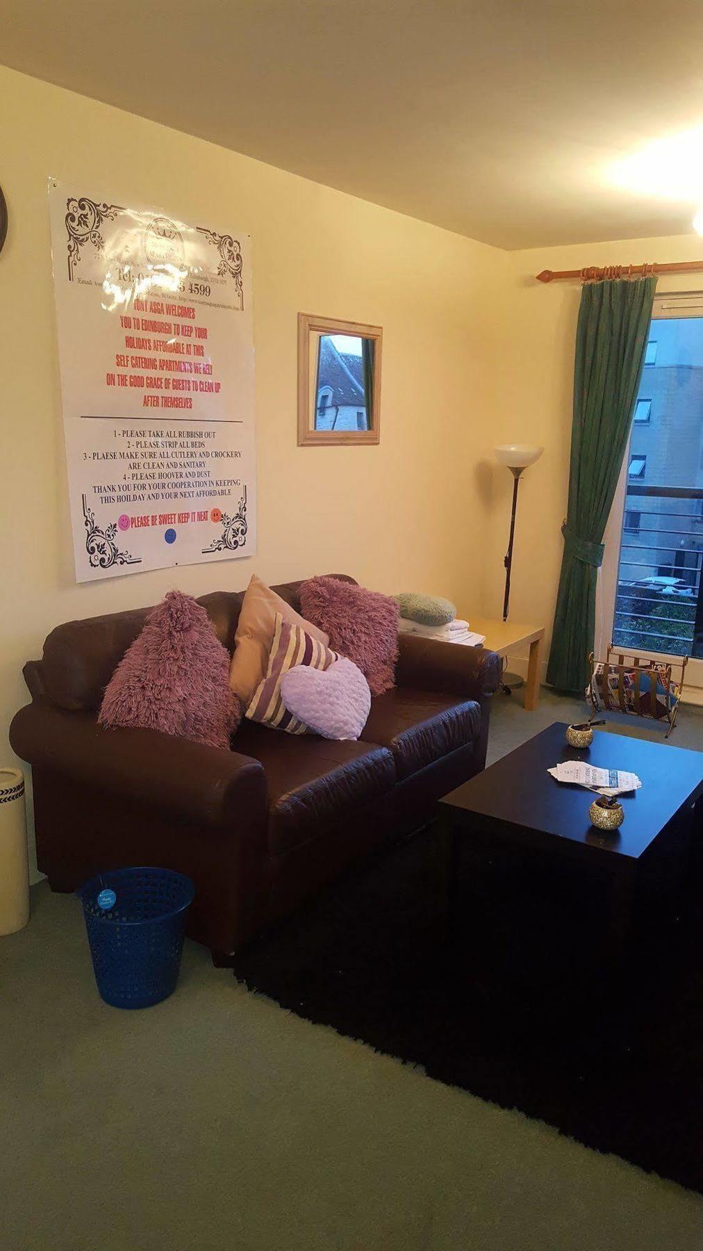 Edinburgh City Center Coady Apartment Sleeps 5 Free Car Park Space מראה חיצוני תמונה